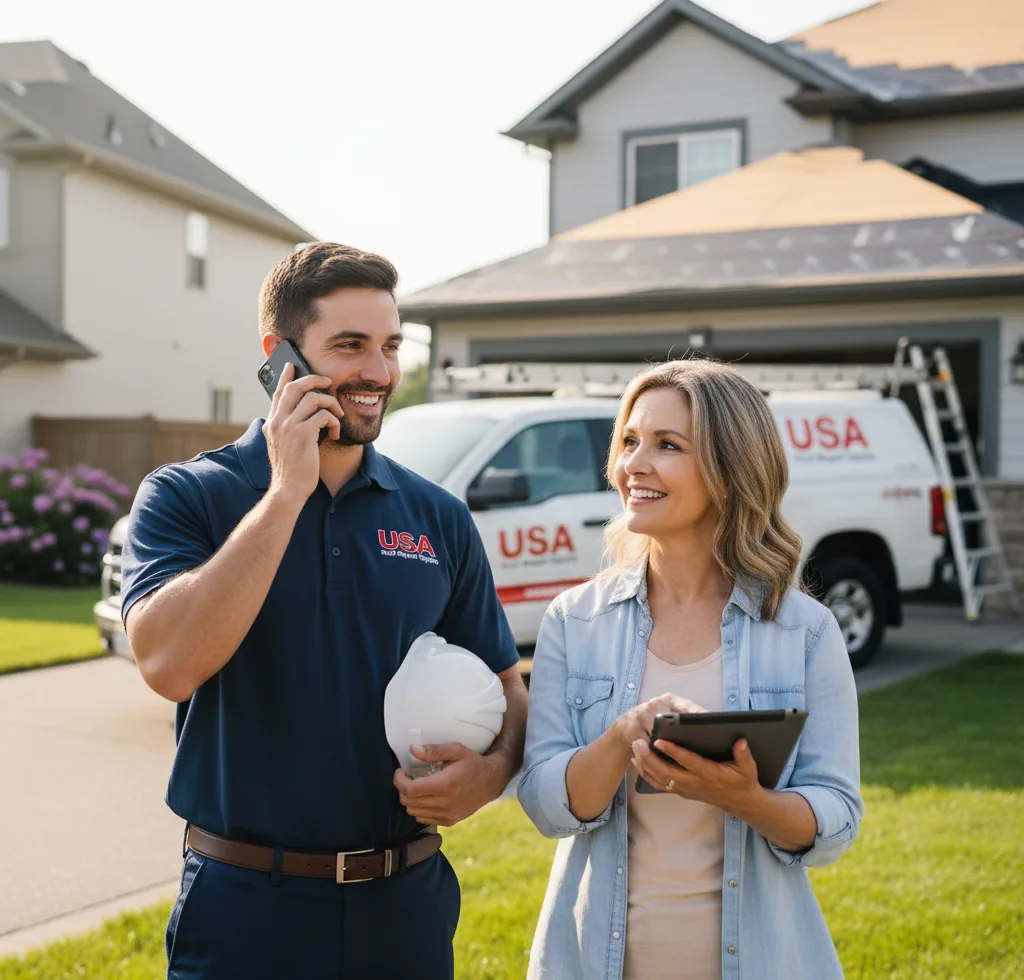 USA Roof Repair Experts customer support in Beach Lake
